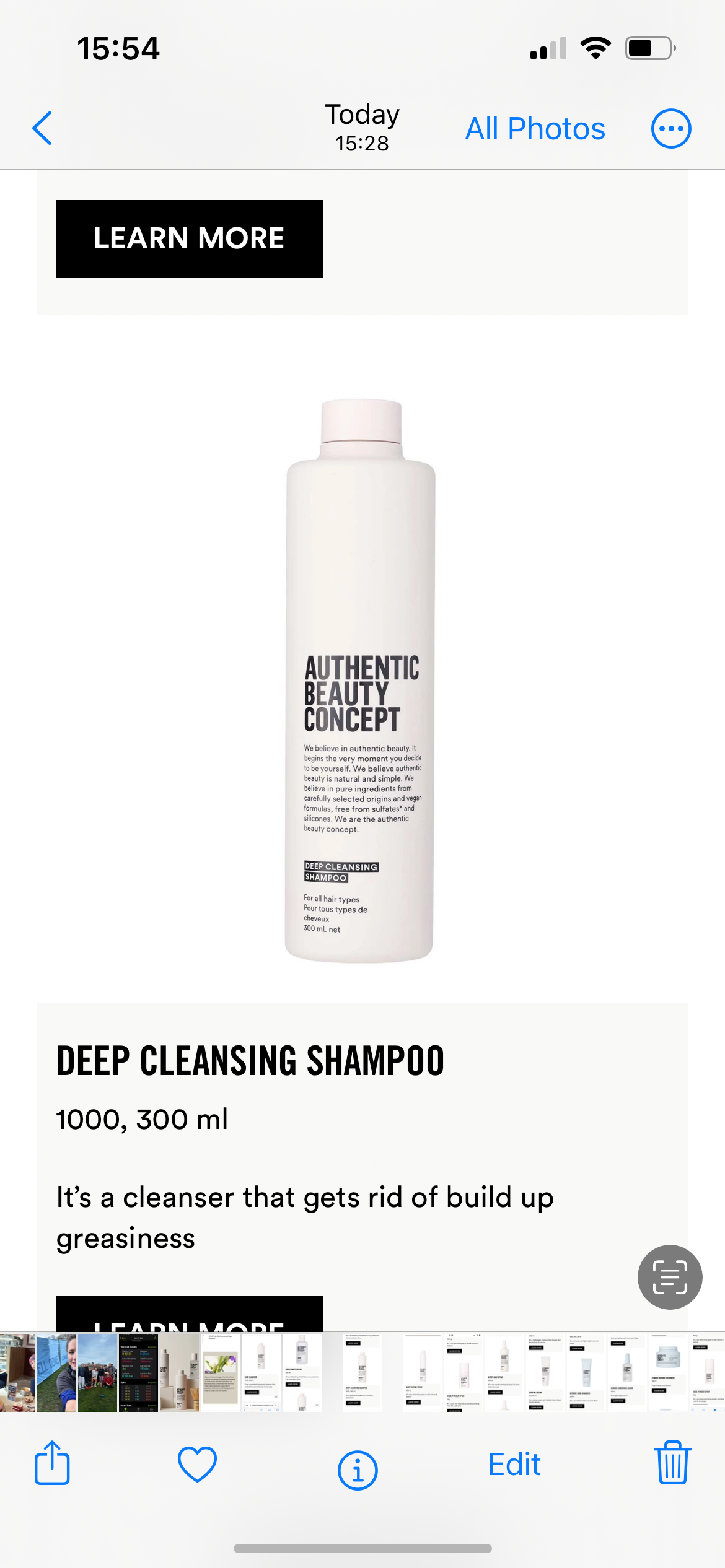 DEEP CLEANSING SHAMPOO